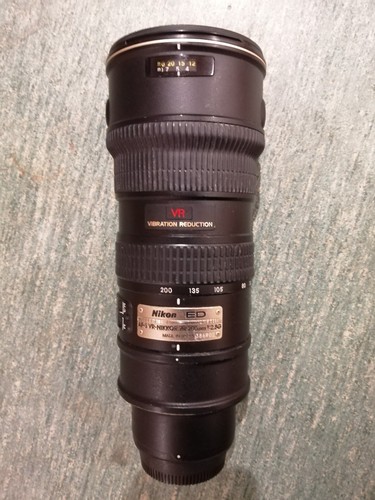 Nikon nikkor 70 - nikkor, 70-200mm